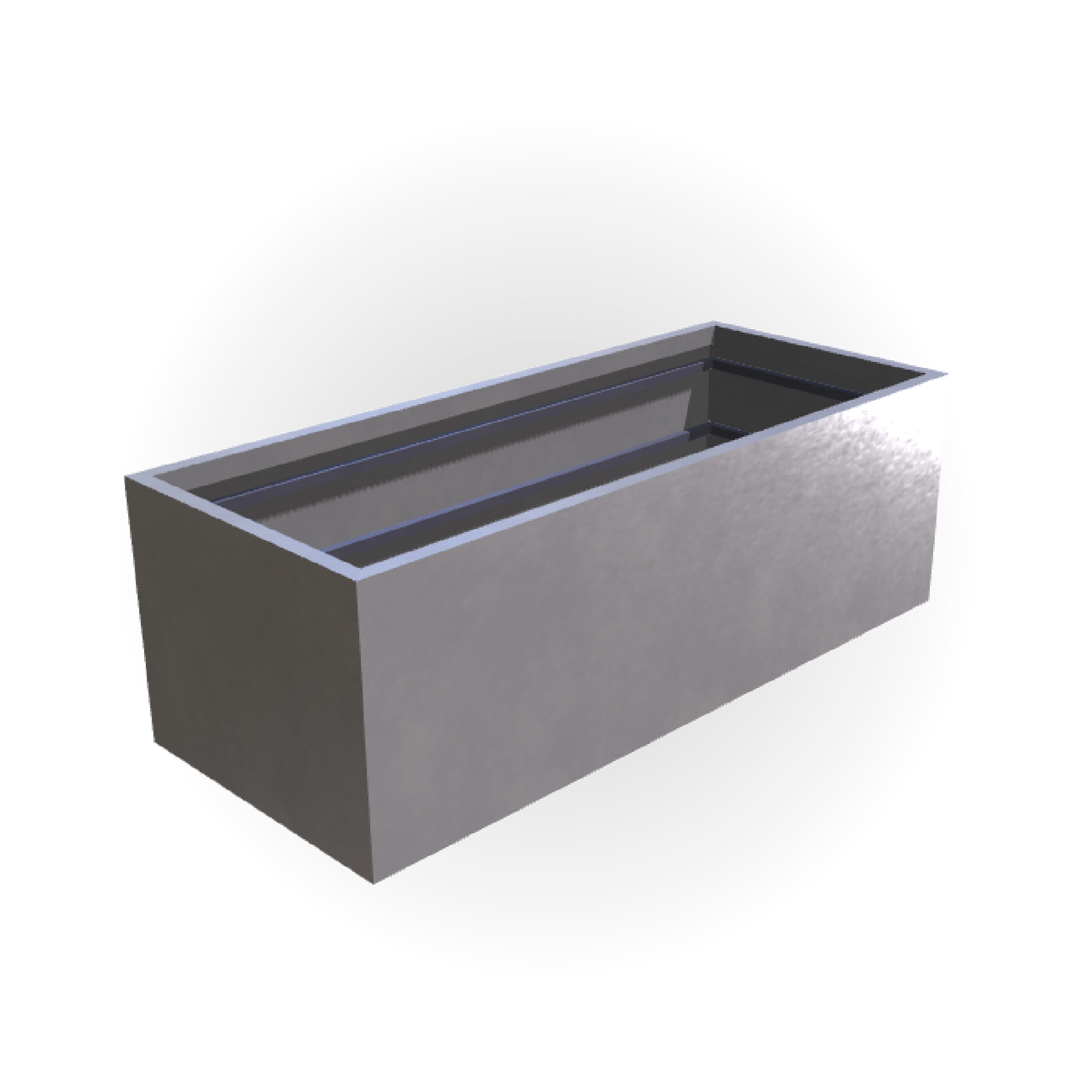large stainless steel plant pots Stainless Steel Planter – Big Metal Planters